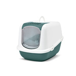 Savic Nestor Jumbo - duża toaleta dla kota w kolorze Nordic Green