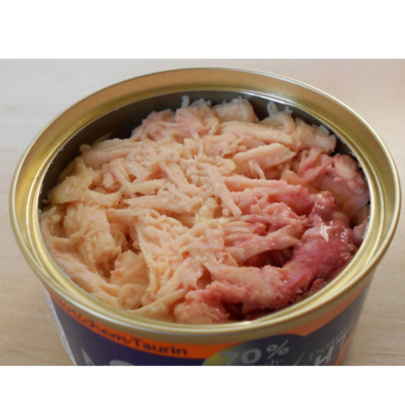 Moonlight Dinner Nr 1 Kurczak i serca kurczaka﻿ w sosie własnym karma dla kota 80g