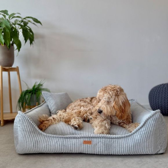 Milano Grey legowisko ortopedyczne dla psa i kota - rozmiar M