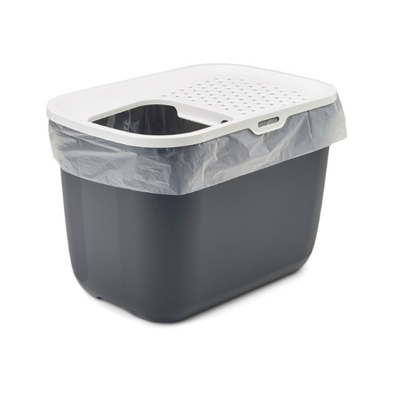 Savic Hop-In toaleta dla kota w kolorze szarym