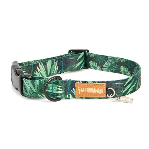 Lauren design Regulowana obroża dla psa M 30-44cm kolekcja Forest