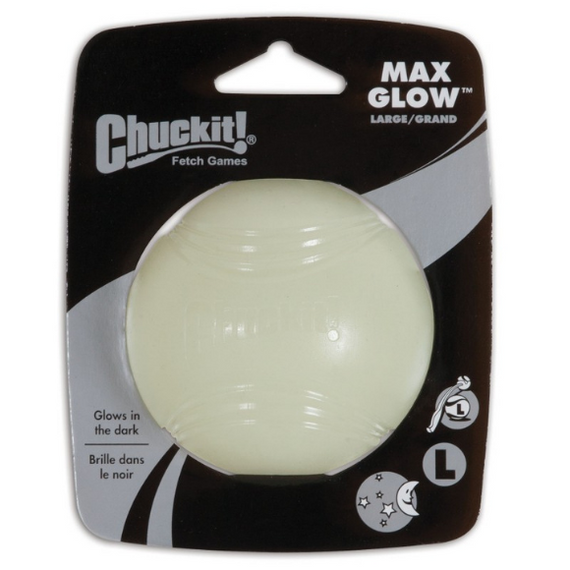 Chuckit! Max Glow Large - świecąca piłka dla dużych psów