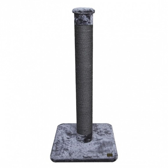 Wysoki drapak dla kota słupek 115cm ciemny szary EBI