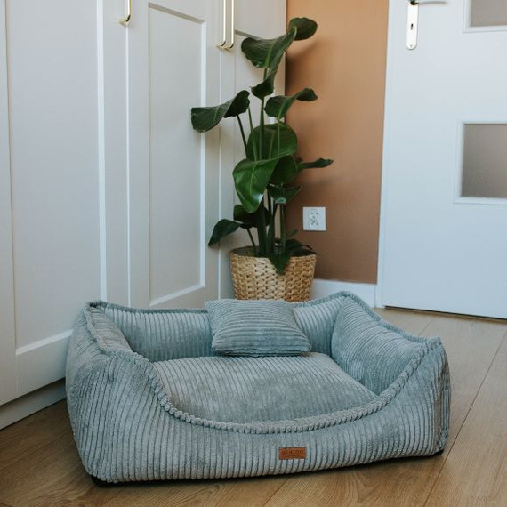 Milano Grey legowisko ortopedyczne dla psa i kota - rozmiar S