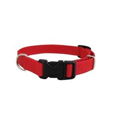 Chaba obroża dla psa regulowana długość do 30cm czerwona