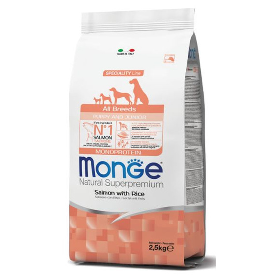 Monge Puppy Monoprotein Salmon karma dla szczeniąt 12kg