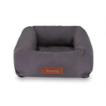 Transporter do samochodu dla psa lub kota w kolorze szarym - Dogeste