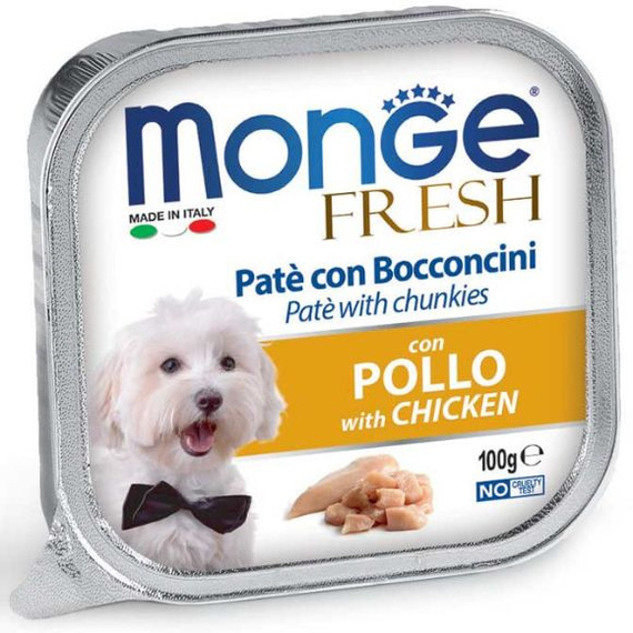 Monge Fresh Dog pasztet z kurczakiem 100g