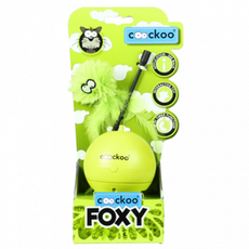 Coockoo Foxy Magic Ball - limonkowa zabawka dla kotów