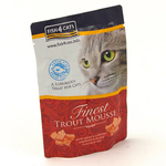 Karma mokra dla kotów mus z pstrągiem saszetki zestaw 6x100g Fish4Cats Finest Salmon