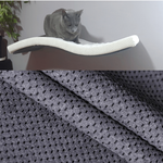 Półka dla kota FALA 75 symetryczna prawa kolor granatowy