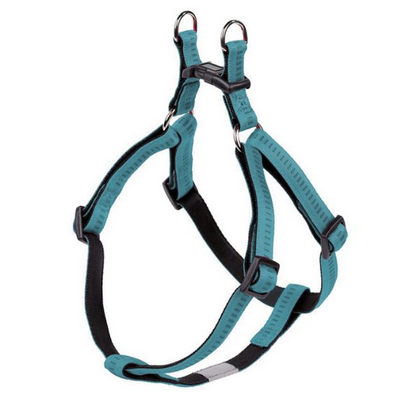 Nobby szelki Soft Grip 15mm/56cm turkusowe