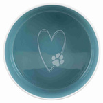 Miska ceramiczna Pet's Home 0,3l kremowo-niebieska Trixie