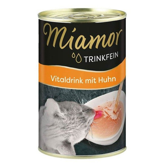 Miamor Trinkfeine Vital Drink mięsny napój dla kota 135ml - kurczak