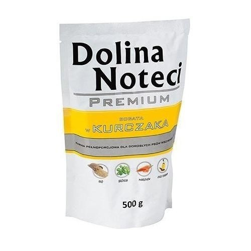 Dolina Noteci Premium Kurczak 500g - karma dla psów dorosłych
