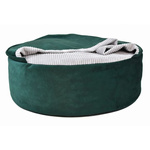 Pufa Bona – legowisko dla psa i kota w kolorze zielonym