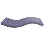 Półka dla kota FALA 75 symetryczna lewa kolor granatowy