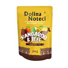 Dolina Noteci Superfood kangur i wołowina 300 g karma dla psów dorosłych