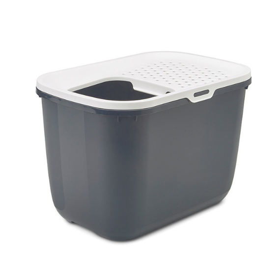 Savic Hop-In toaleta dla kota w kolorze szarym