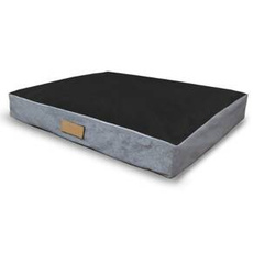 Materac dla psa XL 90/66cm czarny/szary - Dogeste