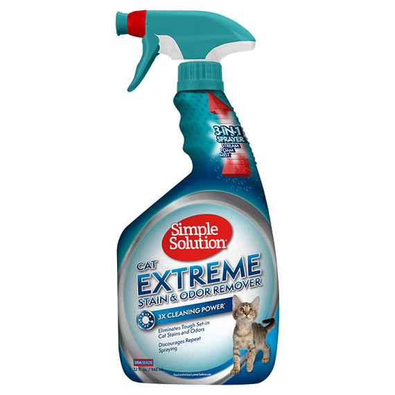 Simple Solution Cat Extreme Stain & Odour Remover 750ml - środek do usuwania plam i brzydkich zapachów