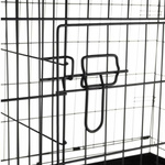 Klatka metalowa dla psa 76x45x52 cm