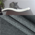 Półka dla kota FALA 75 symetryczna prawa kolor antracyt