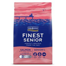 Fish4Dogs Finest Senior Salmon karma dla psa seniora małe krokiety 12kg