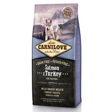Carnilove Salmon & Turkey for Puppies karma dla szczeniąt 1,5 kg