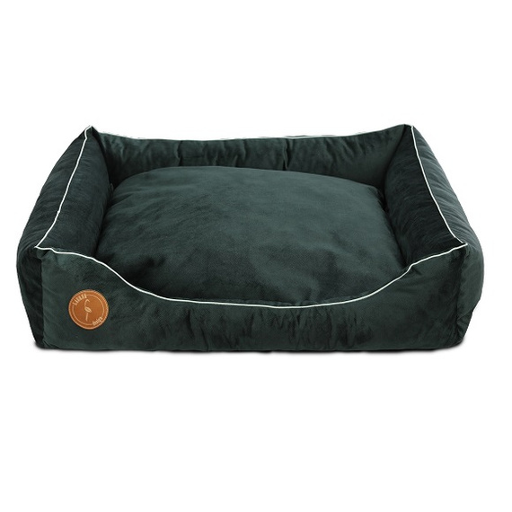 Lauren design CEZAR - kanapa dla psa zielona 80/70cm