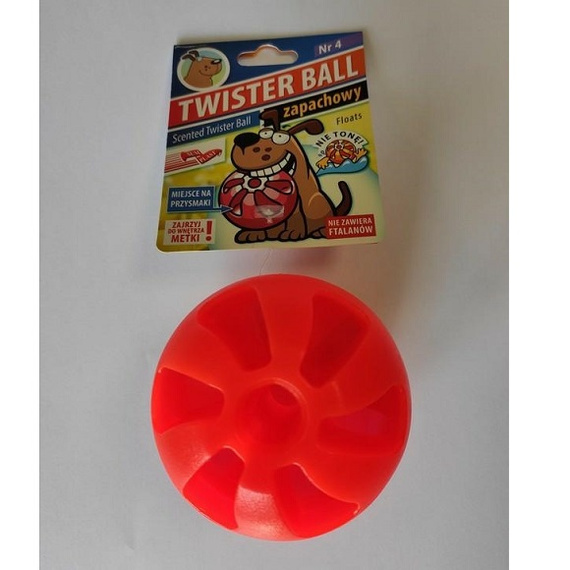 Sum-Plast Piłka twister nr 4 - zabawka zapachowa 8cm 