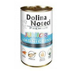 Dolina Noteci Premium Junior jagnięcina 400g dla szczeniąt ras średnich i dużych