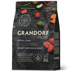 Grandorf Fresh Lamb Adult Medium Maxi – bezzbożowa karma dla psów dorosłych 10kg