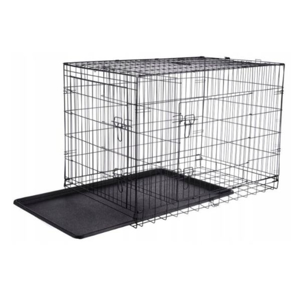 Klatka metalowa dla psa 64x42x49 cm
