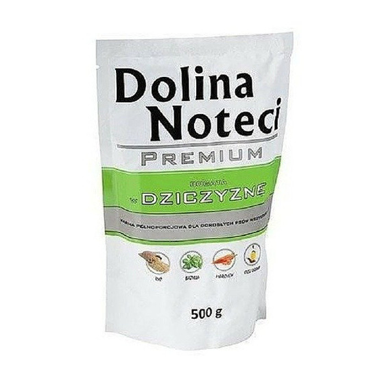 Dolina Noteci Premium Dziczyzna 500g - karma dla psów dorosłych