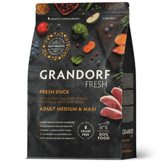Grandorf Fresh Duck Adult Medium Maxi – bezzbożowa karma dla psów dorosłych 1kg