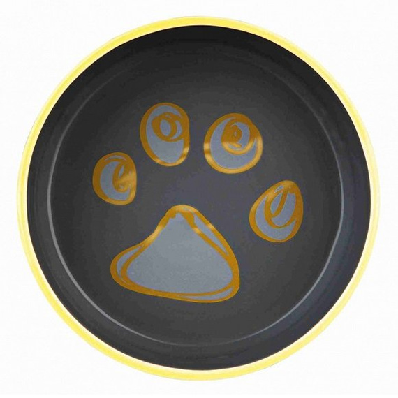 Miska ceramiczna na gumowej podstawce 0,75L Trixie