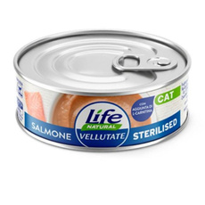 Life Cat Vellutate Sterilised Łosoś mokra karma dla kota 70 g