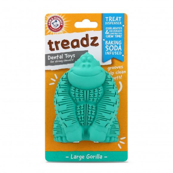 Super Treadz Gorilla Large - dentystyczna zabawka dla psa