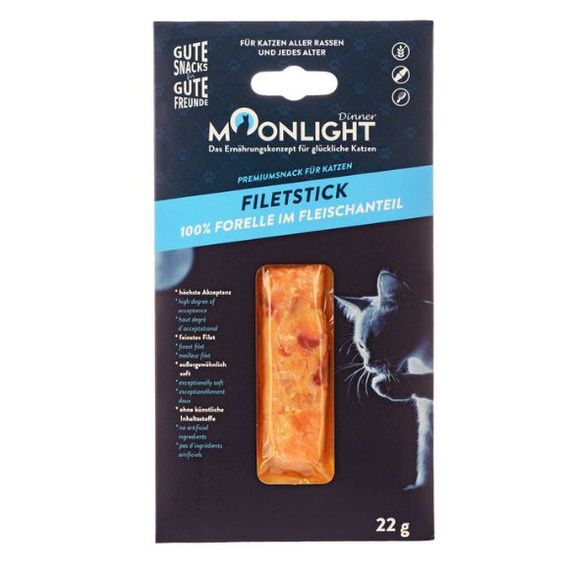Moonlight Dinner filet z pstrąga - przysmaki dla kota
