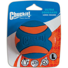 Chuckit! Ultra Squeaker Ball Large - piłka z piszczałką dla psów