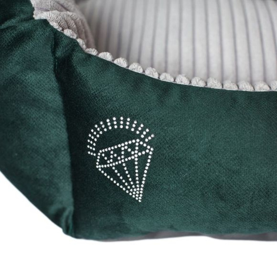 Lauren design Diana legowisko dla psa lub kota zielone