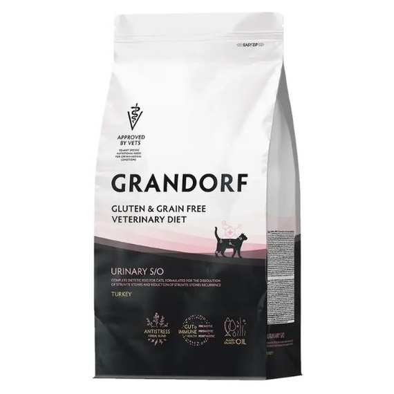 Grandorf Veterinary Diet Cat Urinary S/O Turkey 400 g