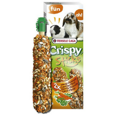 Kolby z marchewką i pietruszką dla królików i świnek morskich Versele-Laga Crispy Sticks Carrot
