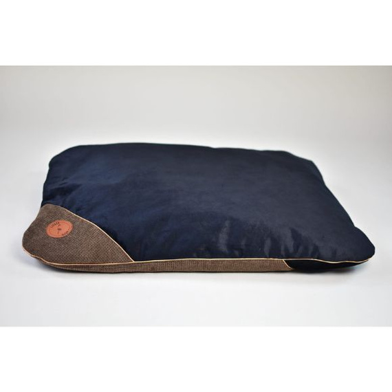Lauren Design FRIDA poducha dla psa lub kota brąz struktura + czarny velvet 70/50cm