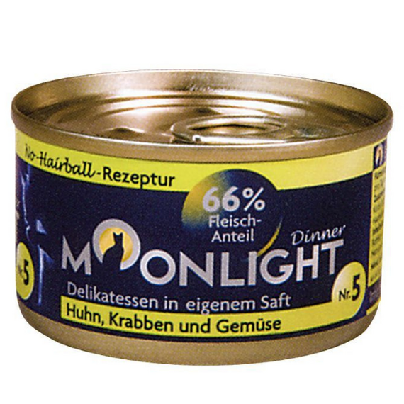 Moonlight Dinner NR 5 Kurczak, kałamarnica, warzywa sosie własnym﻿﻿﻿ 80g