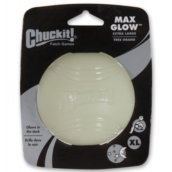 Chuckit! Max Glow XL - świecąca piłka dla dużych i bardzo dużych psów