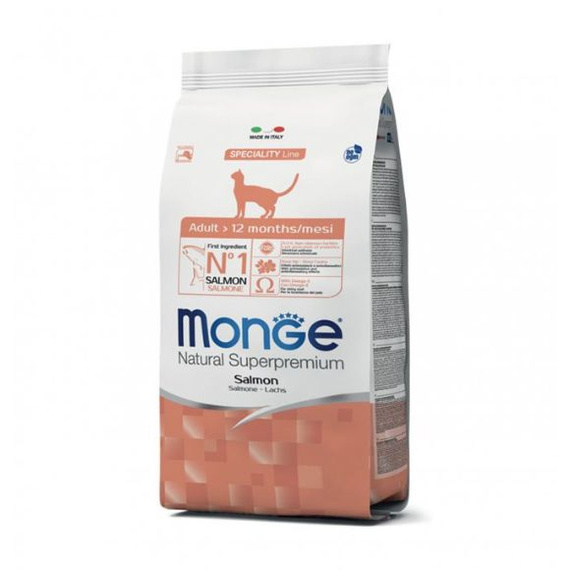Monge Adult Cat Łosoś 1,5kg sucha karma dla kotów