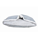 Legowisko dla psa lub kota - Lauren Design Norka Nel szary velvet