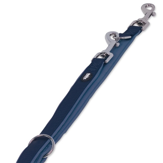 Nobby smycz regulowana Classic Preno granatowa 2,5cm/200cm